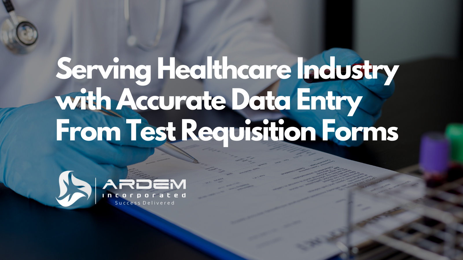 Test Requisition Forms Data Entry