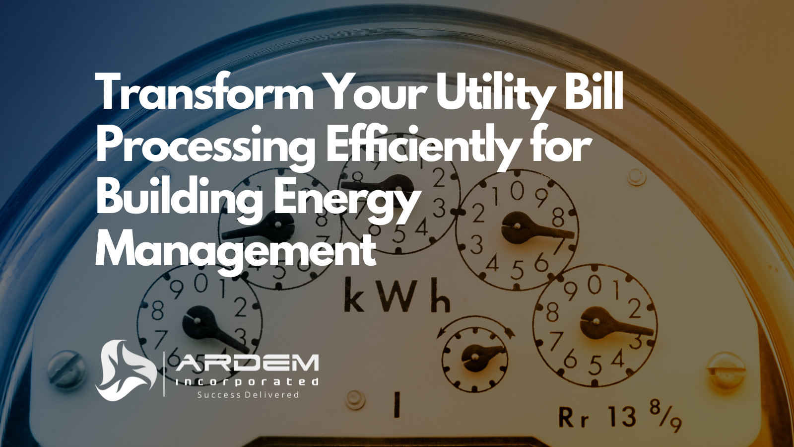 Utility Bill Processing Transformation