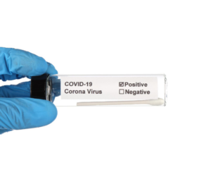 Data from test requisition forms helps match the COVID-19 testing sample to the patient. 
