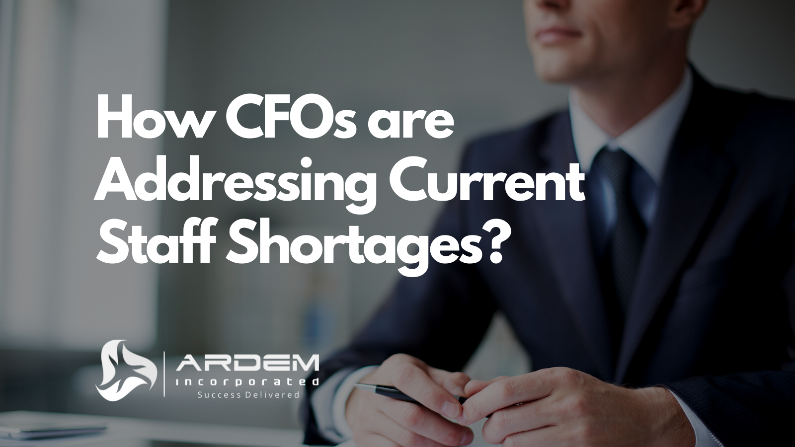 Staff Shortages addressed by CFOs