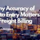 Freight billing data entry