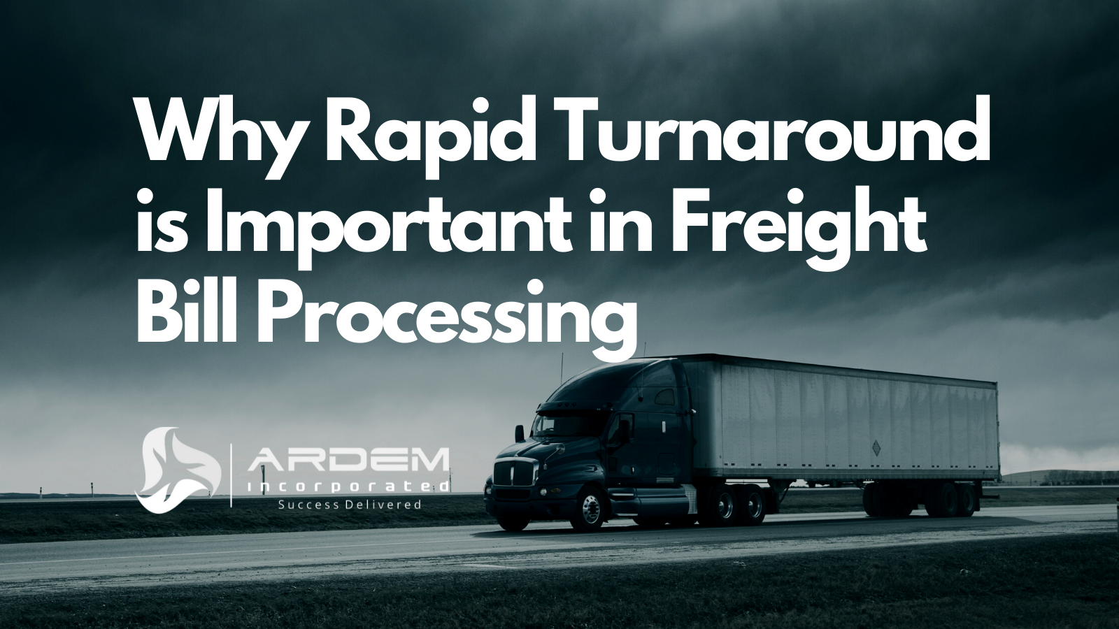 Freight bill outsourcing logistics