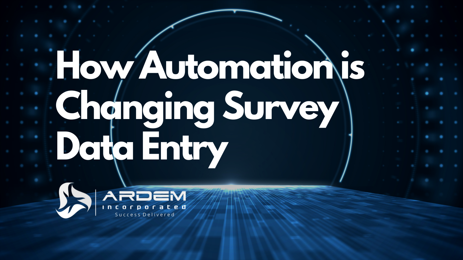 survey data entry bpo automation