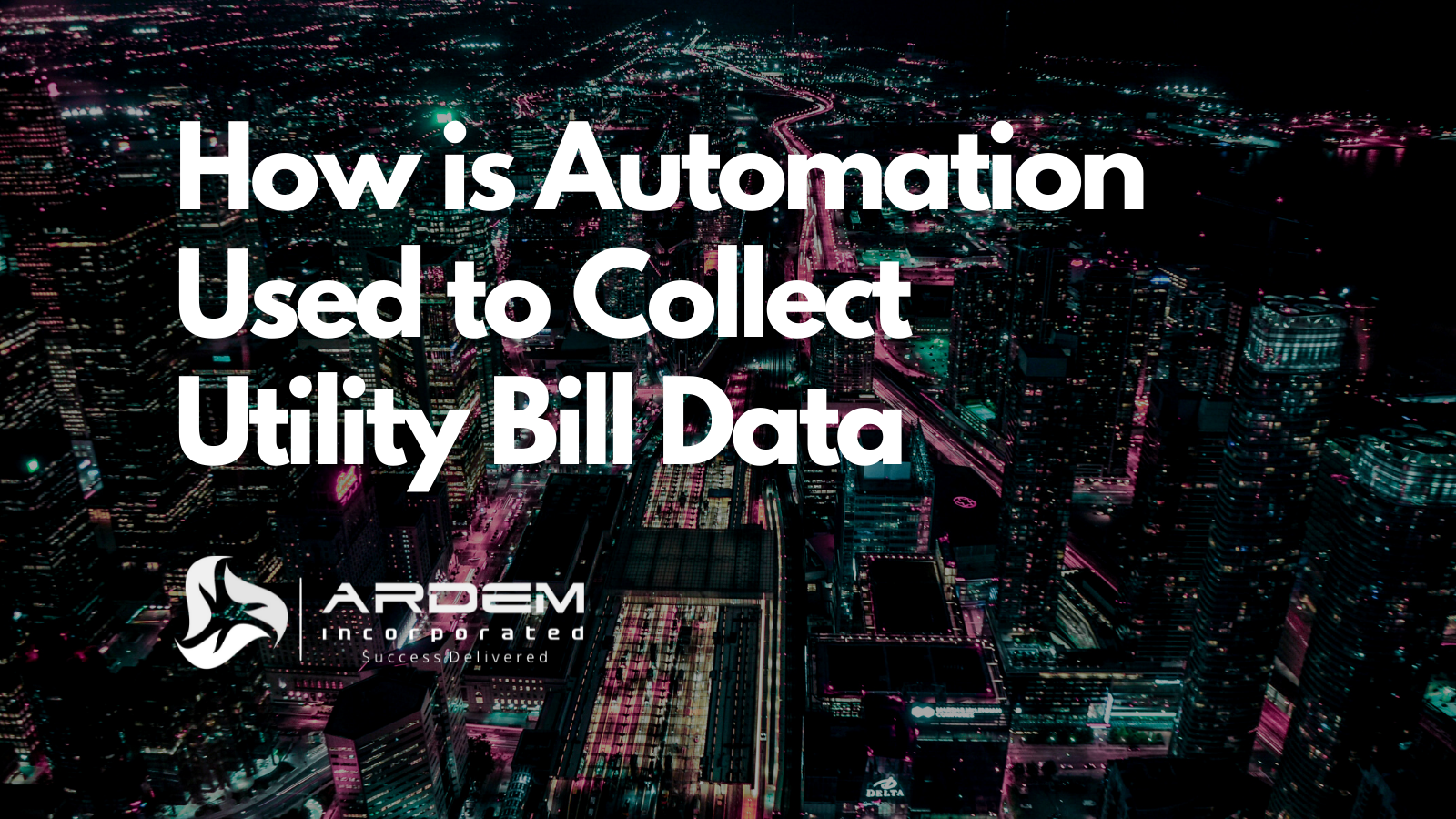 utility bill data automation outsourcing