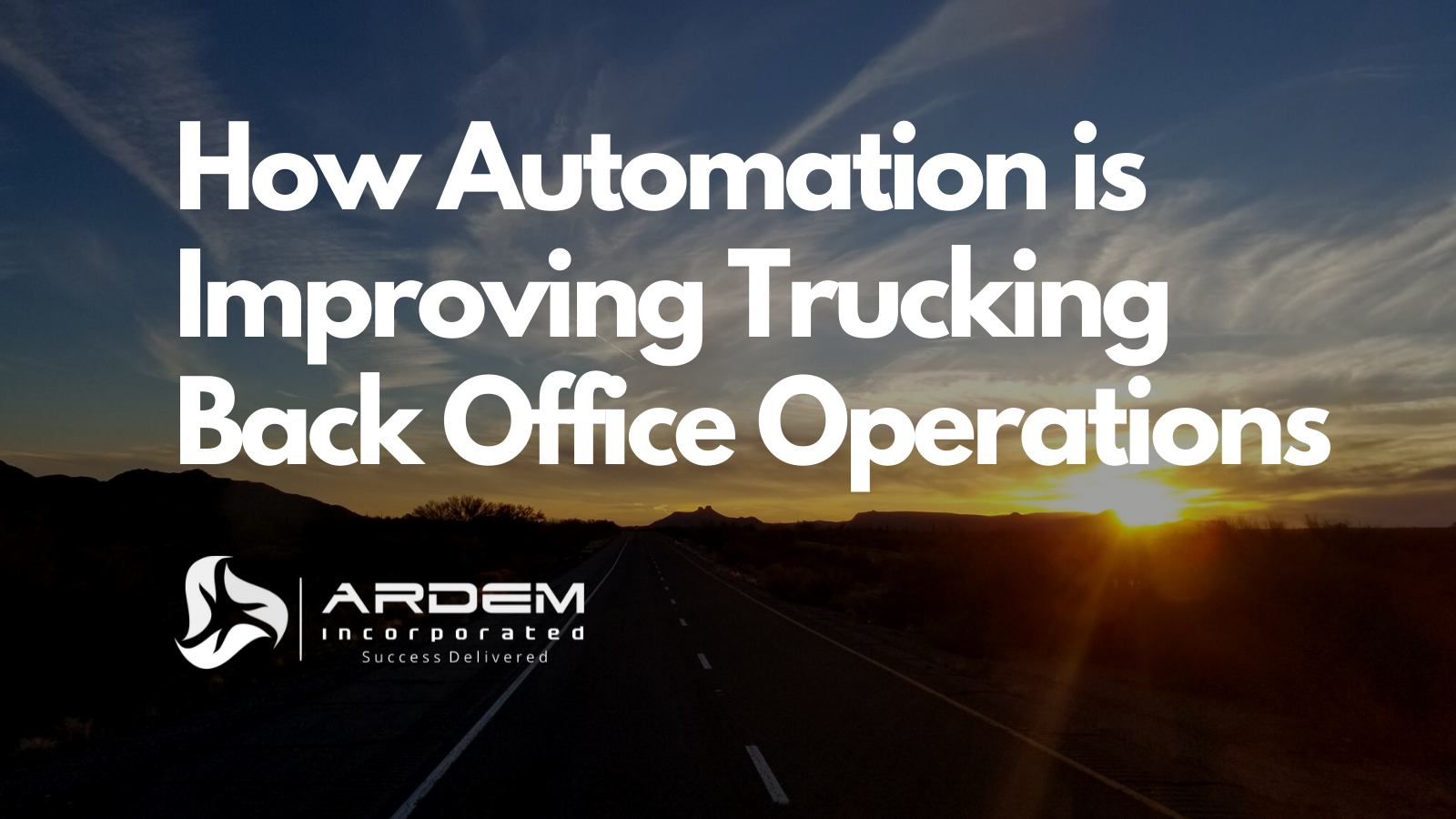 automation trucking back office