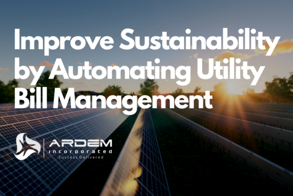 Utility bill management sustainability outsourcing blog