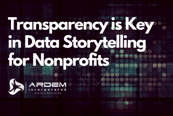 nonprofits data storytelling transparency outsourcing blog