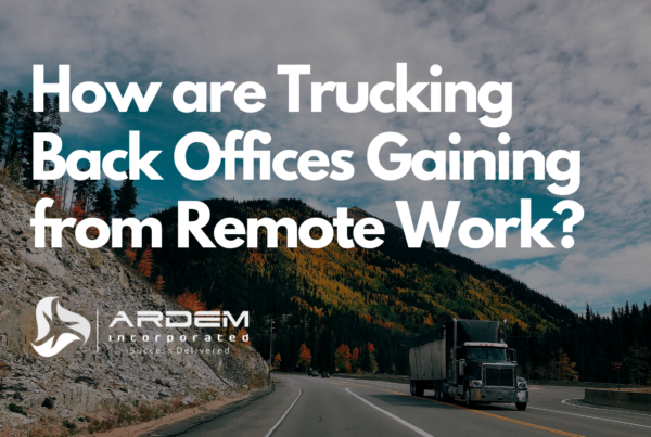 logistics trucking back office outsourcing remote work blog