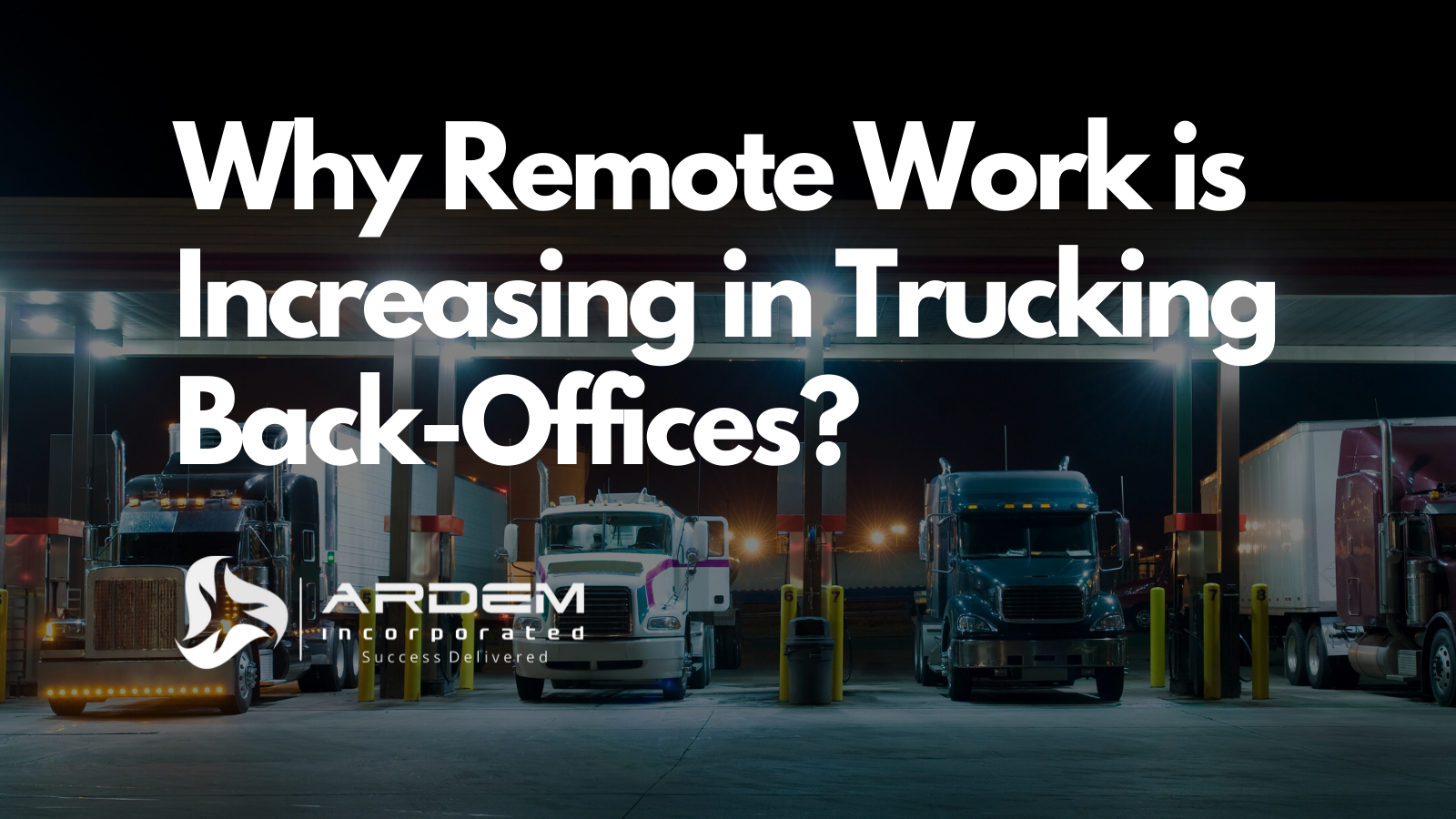 remote work outsourcing trucking back offices blog
