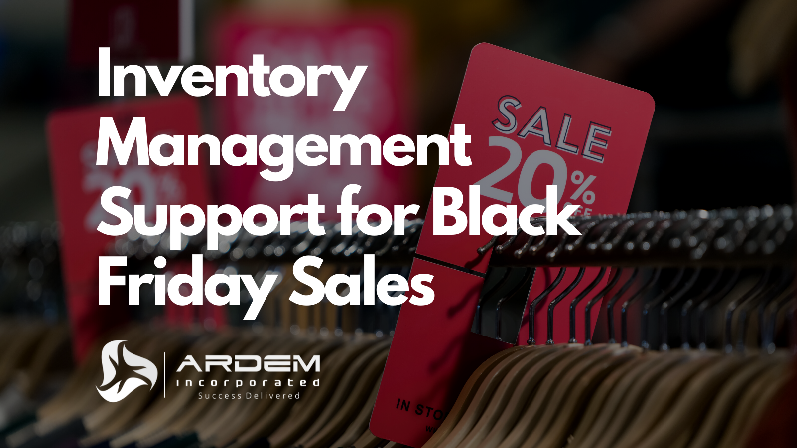 Black Friday Cyber Monday Inventory Management Outsourcing Blog