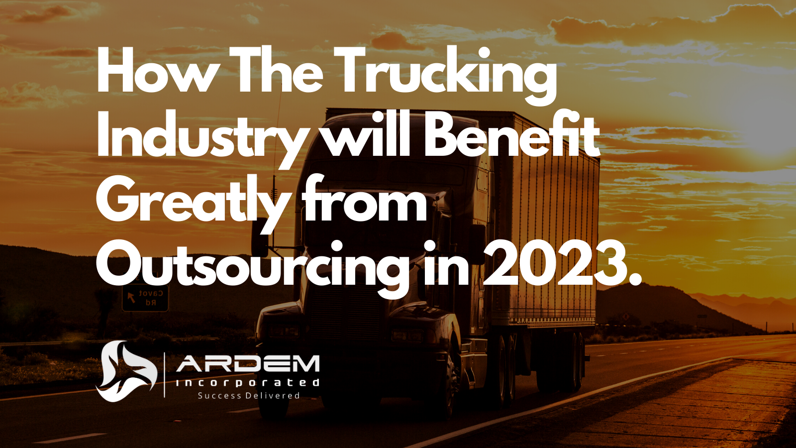 Trucking Logistics Outsourcing 2023 blog