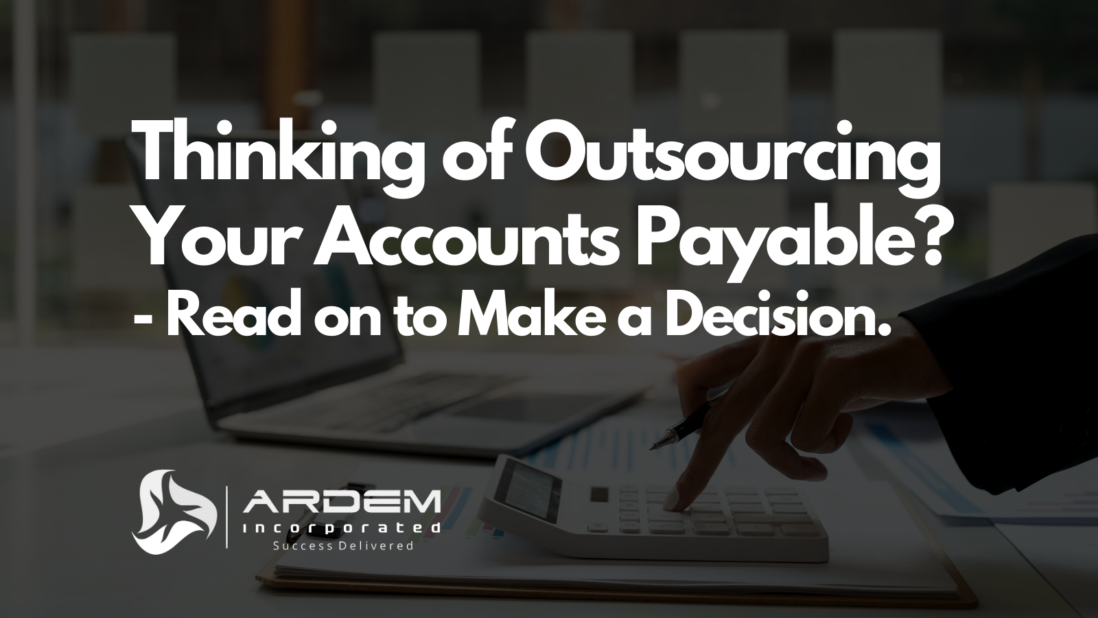 Accounting Finance Accounts Payable Outsourcing Blog