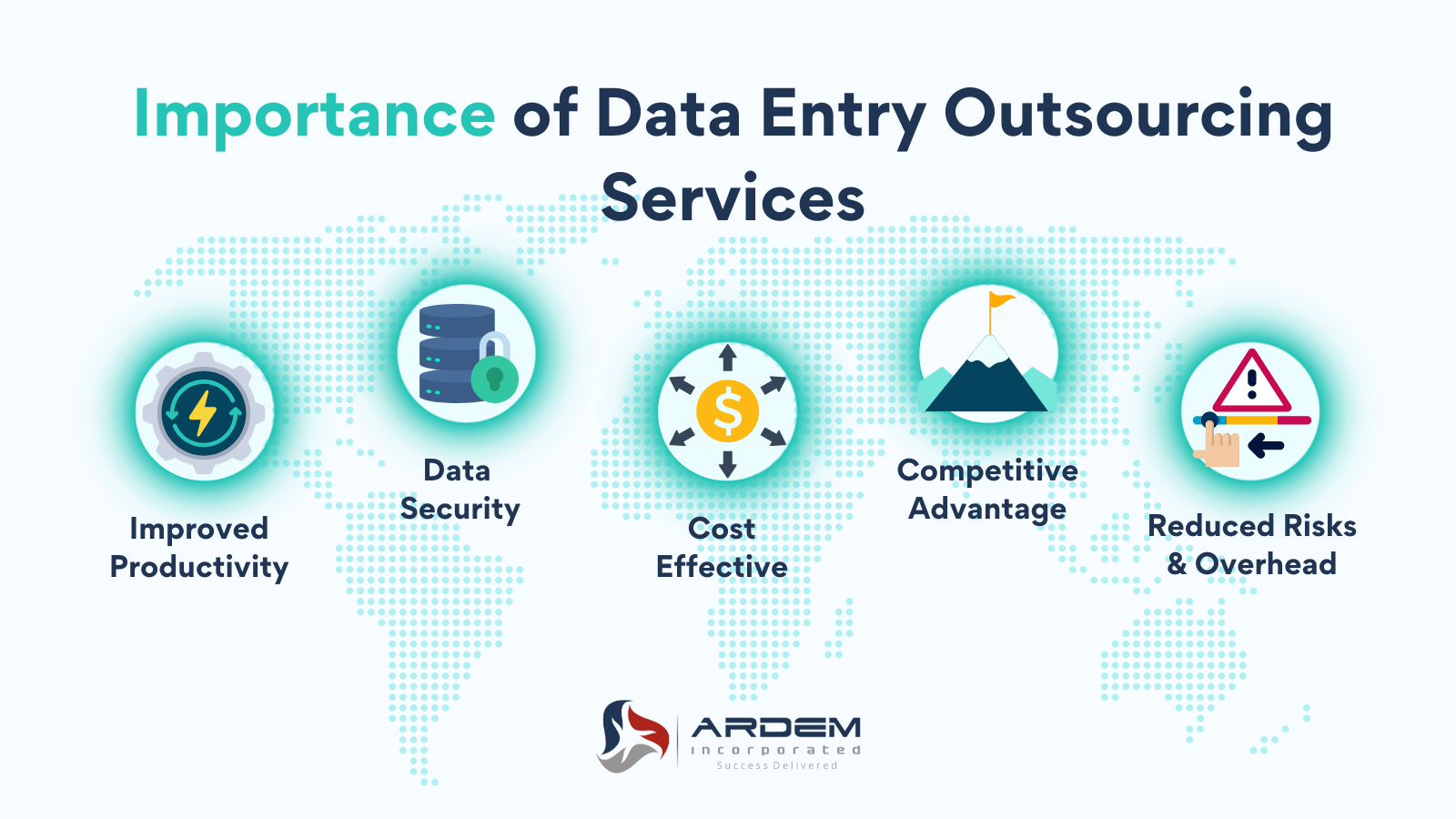 Data Entry Outsourcing Infographic