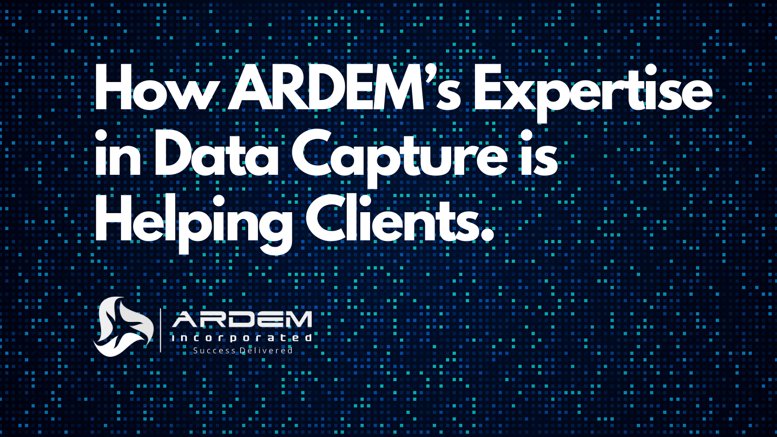 ARDEM Data Capture Outsourcing Blog